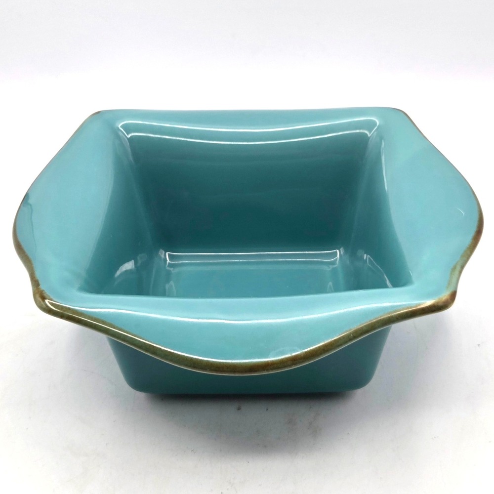 Southern Living Home Tuscan Everyday Baker Square BakingDish Turquoise Teal Blue